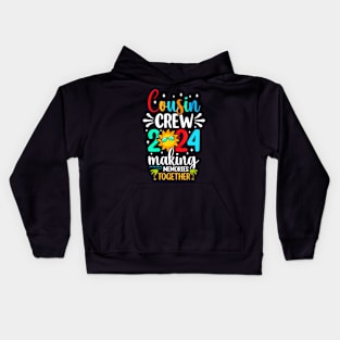 Cousin crew 2024 Summer Vacation Beach Family Trips Kids Hoodie